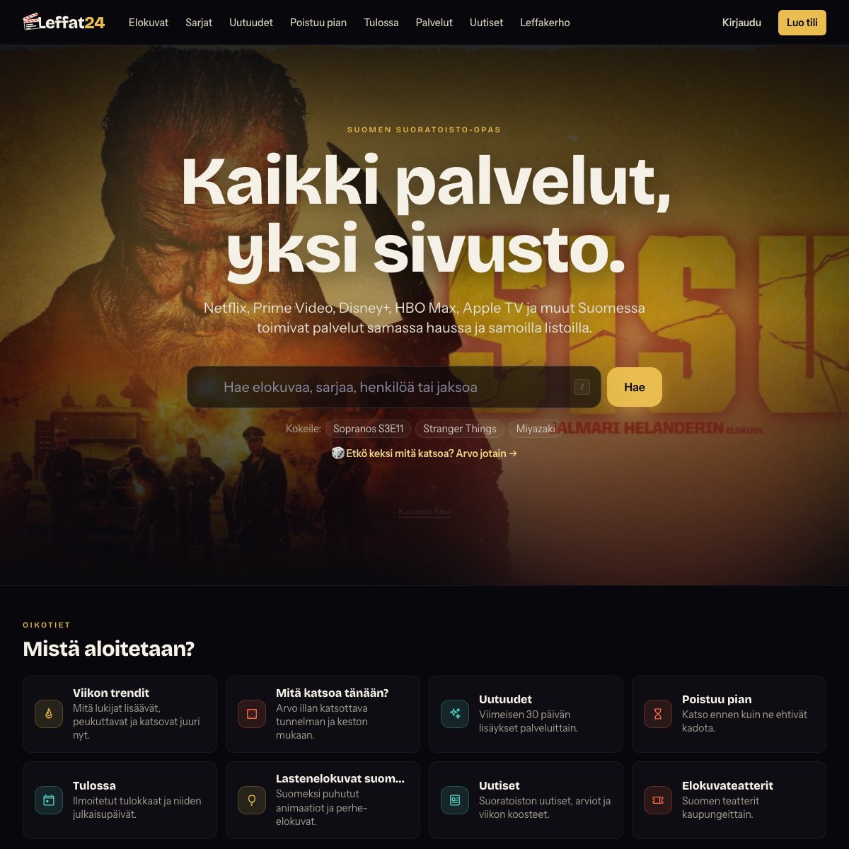 Kuvakaappaus: Leffat24